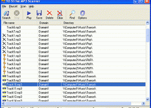 10-Strike MP3-Scanner screenshot