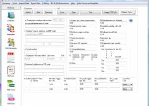 software - 1099 Forms - screenshot