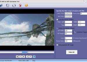 123 AVI to GIF Converter screenshot