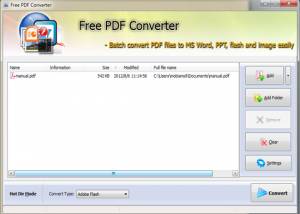 software - 12thPrince PDF Converter 1.0 screenshot