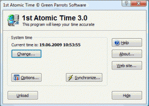 software - 1st Atomic Time 3.0 screenshot