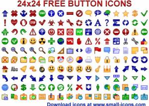 software - 24x24 Free Button Icons 2013.1 screenshot