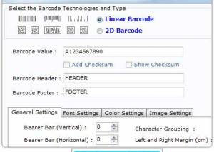 software - 2D Barcode Maker 7.3.0.1 screenshot