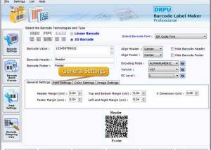 software - 2D Barcode Software 8.3.0.1 screenshot