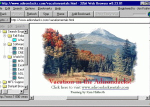 Full 32bit Web Browser screenshot