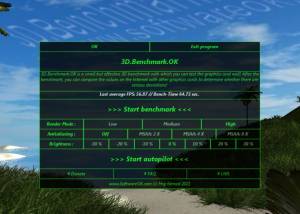 software - 3D.Benchmark.OK 2.22.1 screenshot