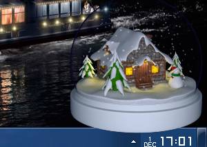 software - 3D Christmas Snowball 1.0 screenshot