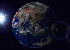 software - 3D Earth Screensaver 1.3 screenshot