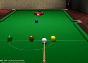 3D Online Snooker screenshot