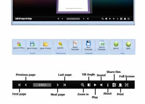 3DPageFlip for ePub screenshot