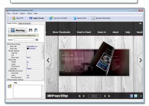 software - 3DPageFlip for PowerPoint 1.9.9 screenshot