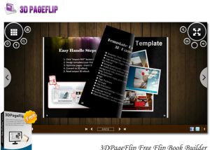 3DPageFlip Free Flip Book Builder screenshot