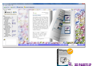 software - 3DPageFlip Free Flip Book Maker 1.0 screenshot