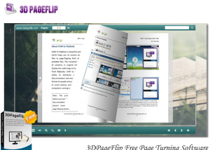 software - 3DPageFlip Free Page Turning Software 1.0 screenshot