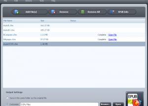 software - 4Media CHM to EPUB Converter 1.0.1.1206 screenshot