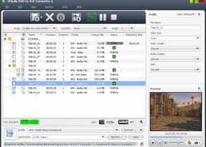 4Media DVD to AVI Converter screenshot