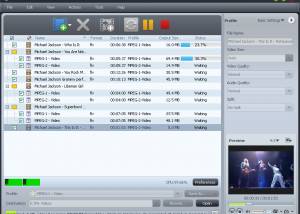 4Media FLV to MPEG Converter screenshot