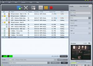 software - 4Media FLV to WMV Converter 6.0.9.0910 screenshot