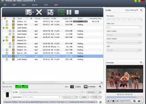 software - 4Media HD Video Converter 7.7.2.20130427 screenshot