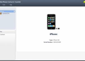 software - 4Media iPhone Contacts Transfer 1.0.0.0714 screenshot