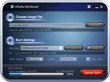 software - 4Media ISO Burner 1.0.56.1018 screenshot