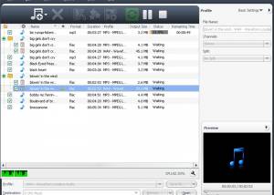 4Media MP3 WAV Converter screenshot