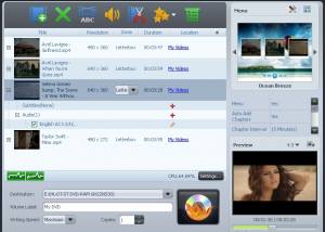 4Media MP4 to DVD Converter screenshot