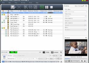 4Media Video Converter Platinum screenshot