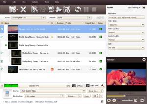 4Media Video Converter Ultimate screenshot