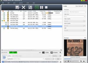 4Media WMV MP4 Converter screenshot