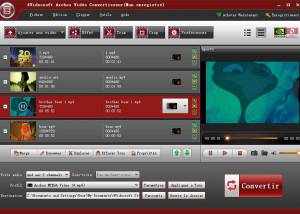4Videosoft Archos Vidéo Convertisseur screenshot