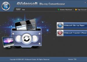 4Videosoft Blu ray Convertisseur screenshot