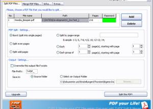 software - 7-PDF Split And Merge 7.4.0 screenshot