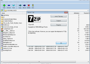 software - 7-Zip for ARM64 24.07 screenshot