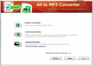 software - A-PDF All to MP3 Converter 2.3 screenshot