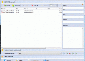 A-PDF AutoMail screenshot