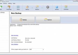 software - A-PDF Backup Master 1.1 screenshot