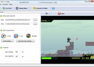 software - A-PDF Flash to Video 1.6 screenshot