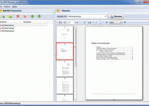 A-PDF Preview and Rename screenshot