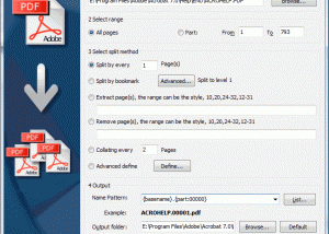 software - A-PDF Split 3.4.0 screenshot