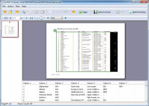 A-PDF To Excel screenshot