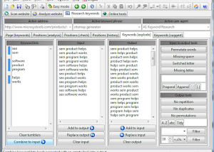 software - A1 Keyword Research 12.0.0 screenshot