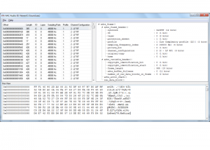 software - AAC Audio ES Viewer 2.0 screenshot