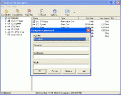 software - Abacre File Encryptor 1.0 screenshot