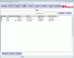 software - Abacre Hotel Management System 11.1 screenshot