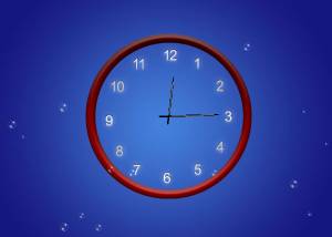 Abstract Clock Animated Wallpaper screenshot