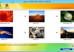 software - abylon LOGON-WALLPAPER-CHANGER 2018.2 screenshot