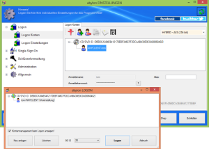 software - abylon LOGON 23.60.1 screenshot