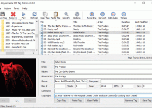 software - Abyssmedia ID3 Tag Editor 4.6.0.0 screenshot