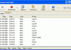 software - Access Controller 3.314 screenshot